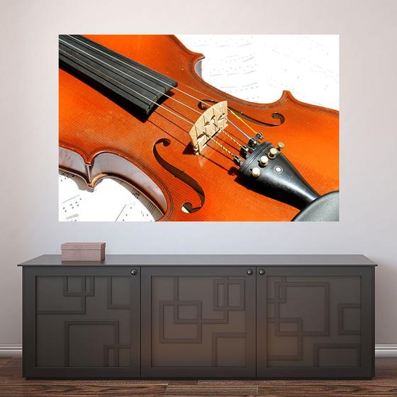 Imagem de Painel Adesivo de Parede - Violino - Instrumento Musical - 612png