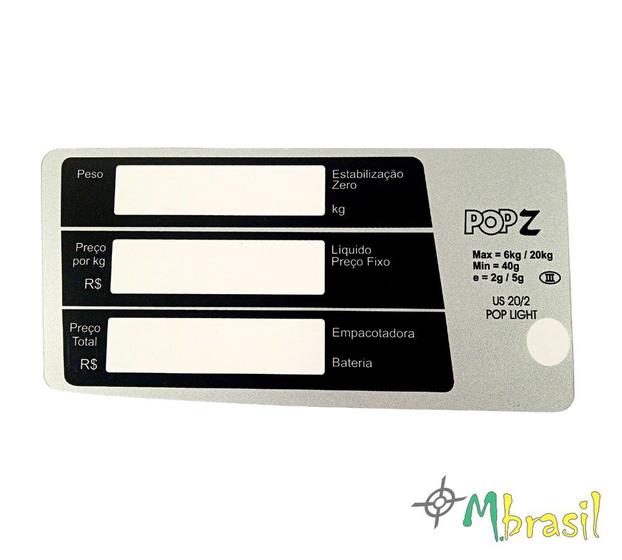 Imagem de Painel Balança Urano Pop Z Light Us 20/2 Frontal - Cód 1039