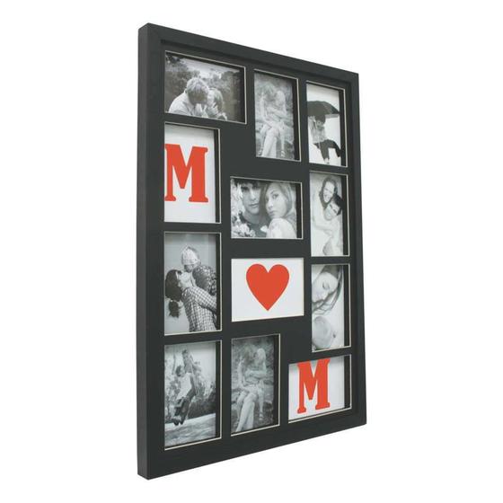 Painel Bee Collection Words Mom 9 Fotos 10x15cm Preto Kapos Menor preço em Painel Bee Collection Words Mom 9 Fotos 10x15cm Preto Kapos