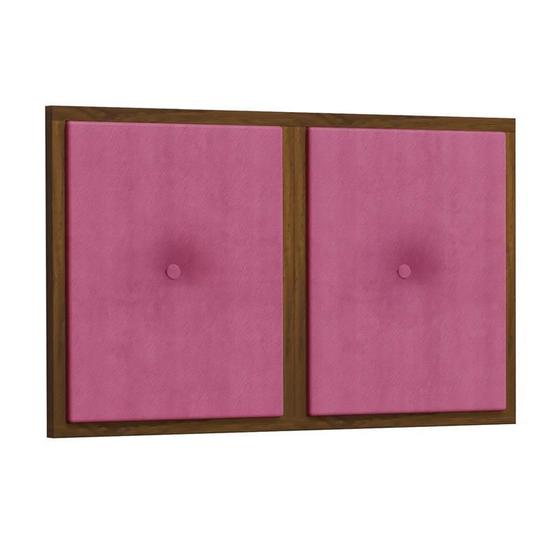 Imagem de Painel Cabeceira Box Solteiro 0,90 Madeira Suede Pink