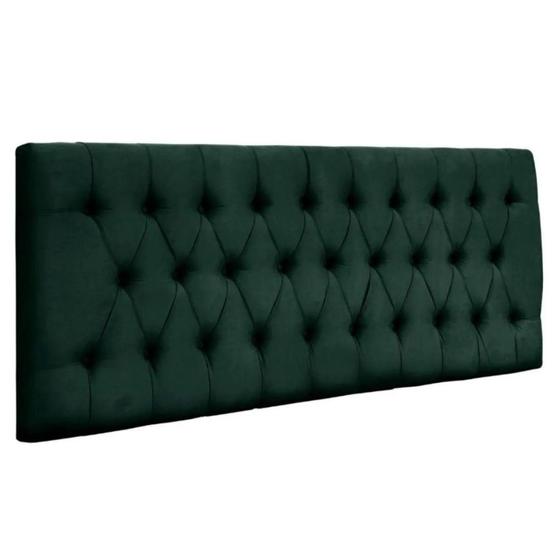 Imagem de Painel Cabeceira Dubai para cama box-1,20 Mt-Suede Verde