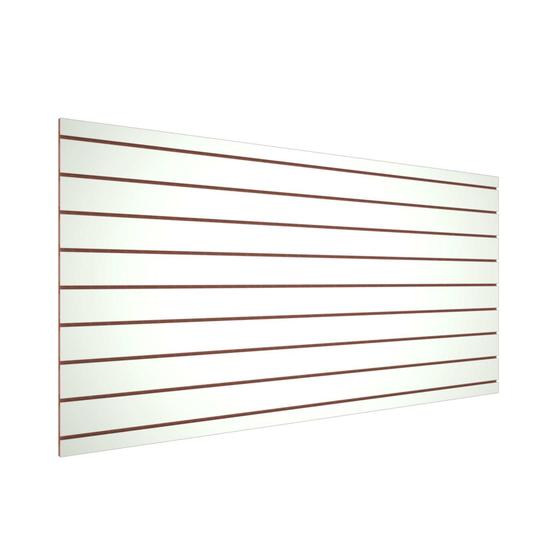 Imagem de Painel Canaletado Branco Mdf - 18Mm - 180Cm X 90Cm