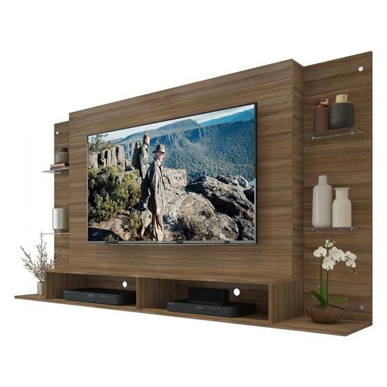Painel com Suporte TV 60" Nairóbi Multimóveis V3071 Menor preço em Painel com Suporte TV 60" Nairóbi Multimóveis V3071
