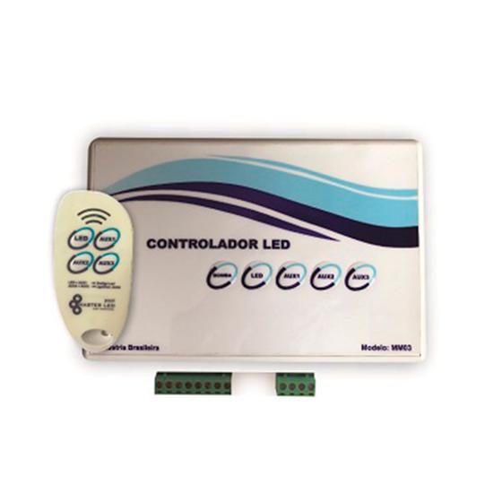 Imagem de Painel Comando Master Led MM03 6A 4 saidas