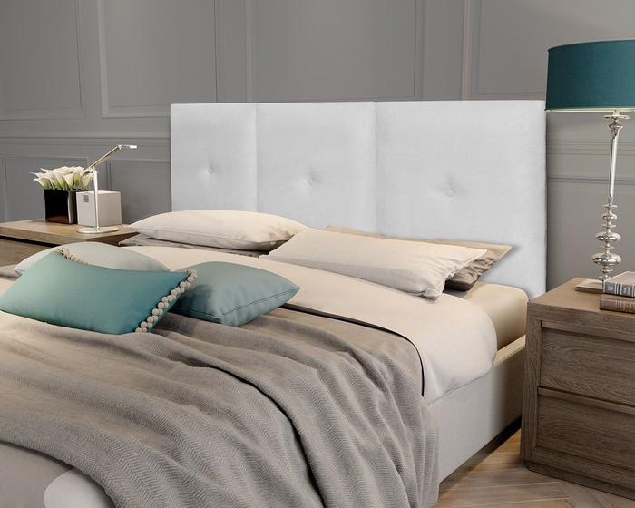 Imagem de Painel de Cama Box Queen 1,64 Capricho cor Branco - Comprar moveis para sua casa