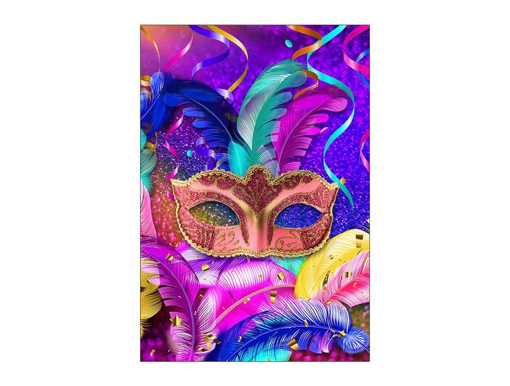 Imagem de Painel De Festa 3d Vertical 1,50 x 2,20 - Carnaval Efeito Glitter Colorido 019