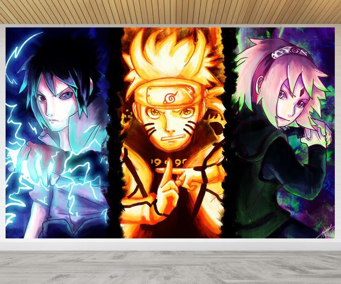 Imagem de Painel de Festa Decoração Naruto