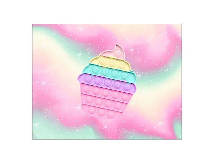 Imagem de Painel de Festa Horizontal 1,55 X 1,20 - Brinquedo Push Pop It Candy 001