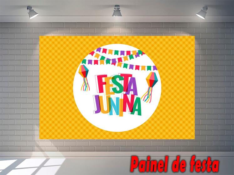 Imagem de Painel de Festa Junina Quermesse São João