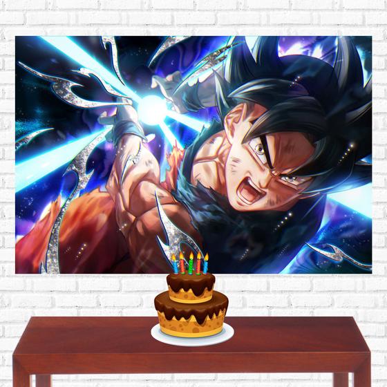 Painel De Festa Para Decoração De Aniversário Dragon Ball Super Goku - AUM Adesivos - Painel de Festas - Magazine Luiza Painel De Festa Para Decoração De Aniversário Dragon Ball Super Goku - AUM Adesivos - Painel de Festas - Magazine Luiza