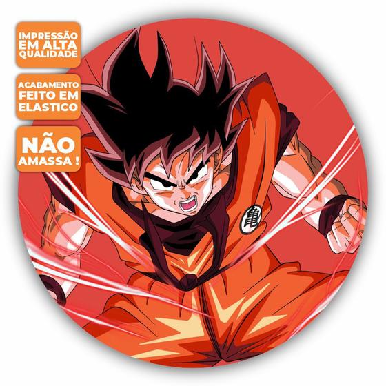 Imagem de Painel de Festa Redondo Tecido Sublimado 3D Dragon Ball