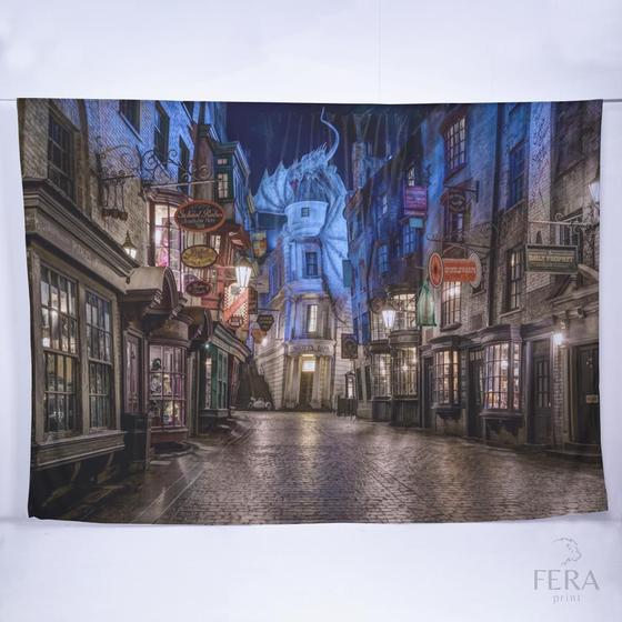 Imagem de Painel de Festa Retangular Harry Potter de 4,00x3,00m - Fera Print