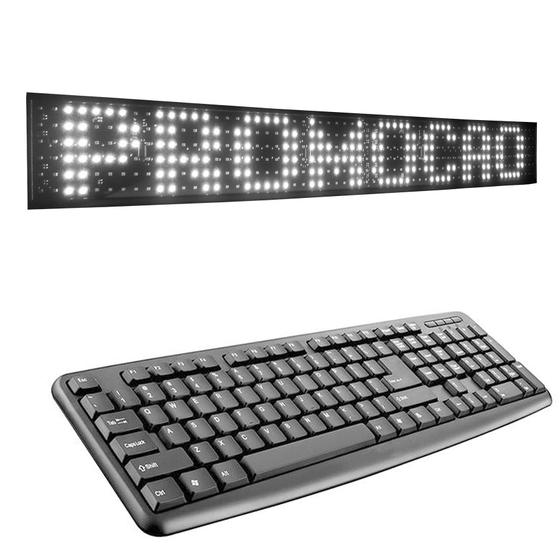 Painel de LED Caminhão, Ônibus, Van - 64 Colunas - USB - Sindel Imagem de Painel de LED Caminhão, Ônibus, Van - 64 Colunas - USB