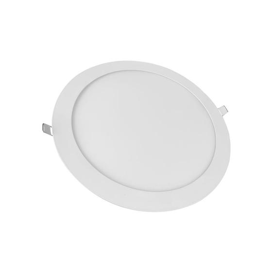 Painel de LED Embutir Redondo Alumínio 24W 3000k Blumenau - Blumenau ...