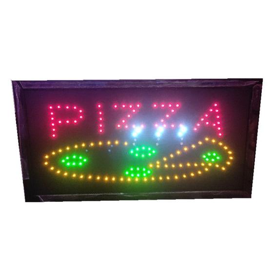 Imagem de Painel de led placa luminoso PIZZA 220V LED PISCA