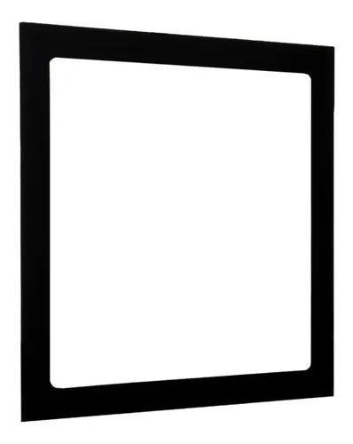 Imagem de Painel de Led Preto 12w Embutir Quadrado Bronzearte