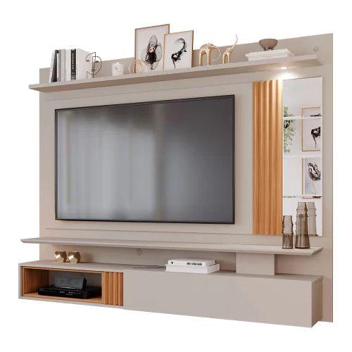 Painel de TV até 65 Polegadas com Espelho Riviera Permóbili Menor preço em Painel de TV até 65 Polegadas com Espelho Riviera Permóbili