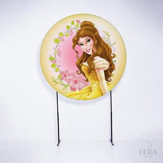 Imagem de Painel Decorativo para Festa 1,50x1,50 metros Vesti Fácil com Elástico Bela e a Fera - Fera Print