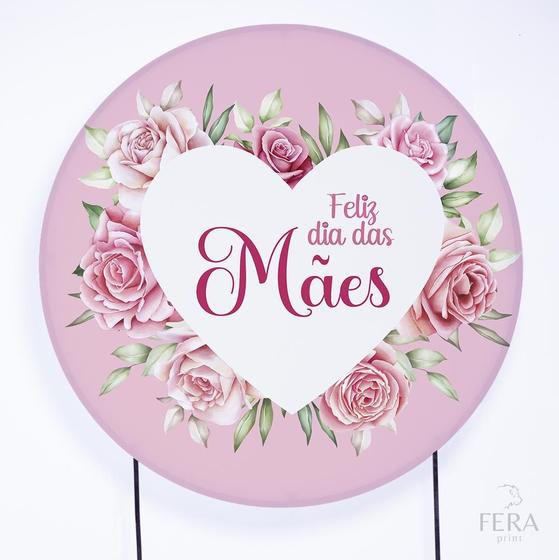 Imagem de Painel Decorativo para Festa 1,50x1,50 metros Vesti Fácil com Elástico Dia das Mães - Fera Print