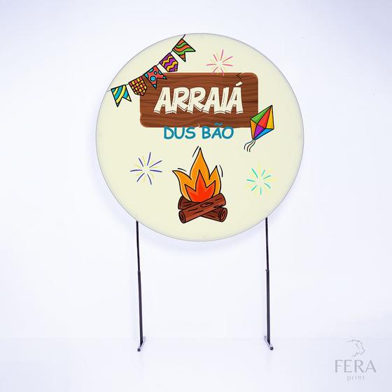 Imagem de Painel Decorativo para Festa 1,50x1,50 metros Vesti Fácil com Elástico Festa Junina - Fera Print