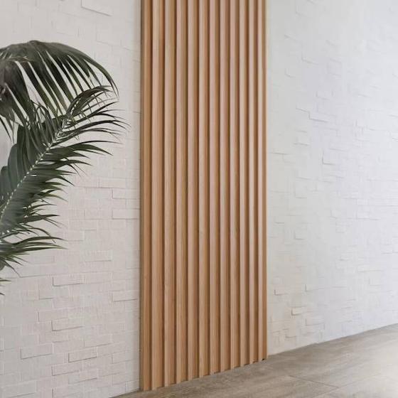 Painel Decorativo Ripado MDF em Barra 89,5x250cm (2,24m²) PA74 Pradel Móveis Menor preço em Painel Decorativo Ripado MDF em Barra 89,5x250cm (2,24m²) PA74 Pradel Móveis