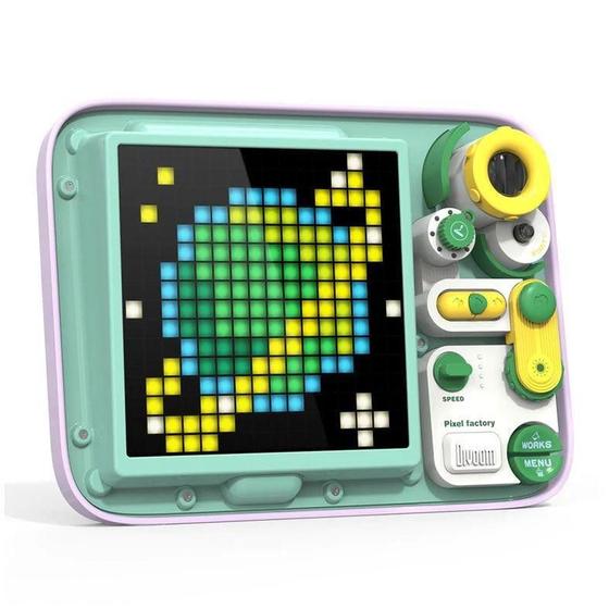 Imagem de Painel Digital Divoom Modelo Pixel Factory Verde