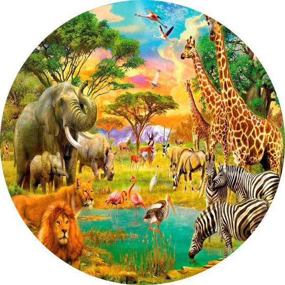 Imagem de Painel Festa C/ Elástico 1,50m Safari