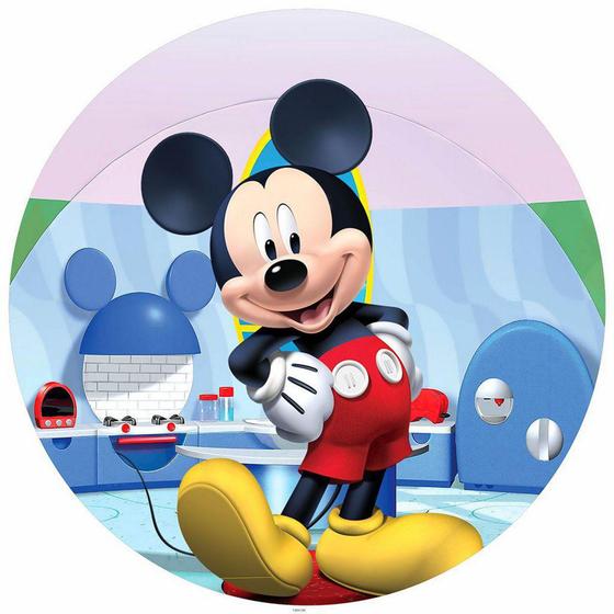 Imagem de Painel Festa Redondo 3d mickey mouse Sublimação 1,50M - Fantasia Bras