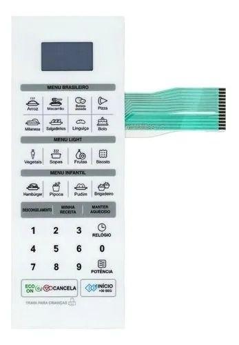 Imagem de Painel Frontal Microondas LG MS3042RA Nova Original