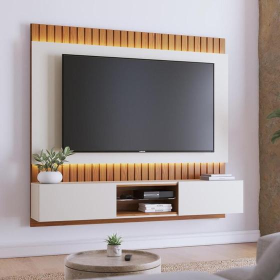 Imagem de Painel Home Suspenso com Led para Tv's 70" Búzios