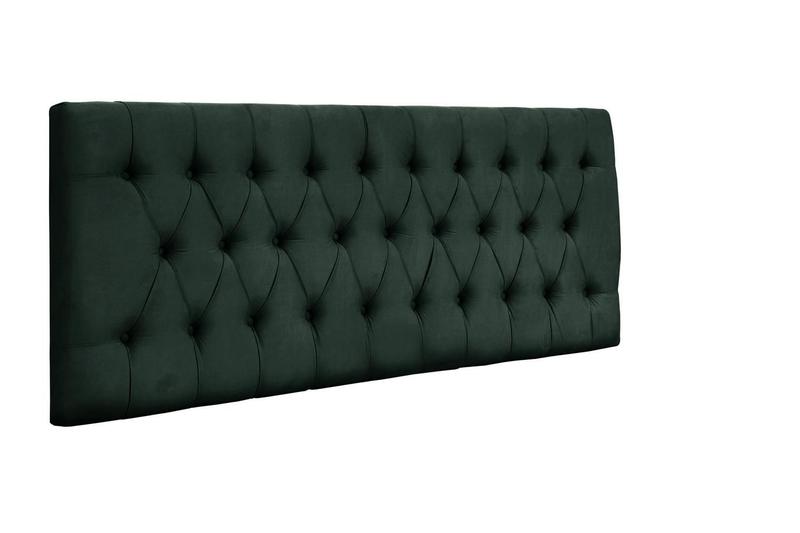 Imagem de Painel Imperatriz 138 cm com Capitonê Suede Verde