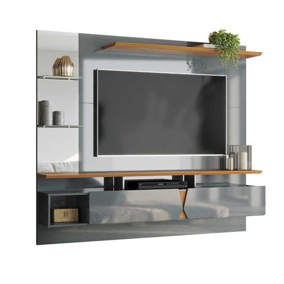 Imagem de Painel Intense com 2 Portas em MDF, 4 Prateleiras e Design Funcional