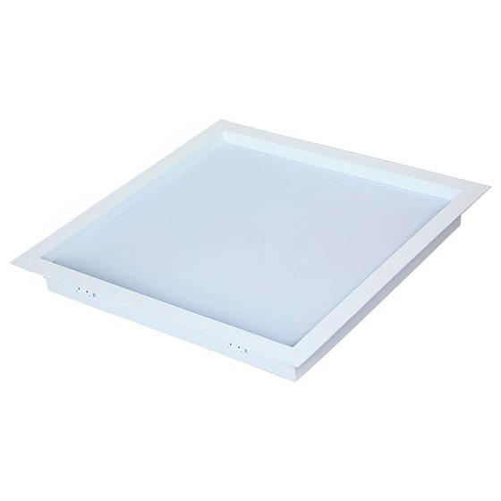 Imagem de Painel Led Confort Plafon Embutir Qua AM2700K 18W Amarela Bivolt AVANT 