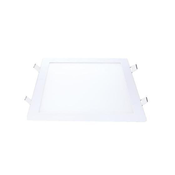 Imagem de Painel Led de Embutir Quadrado 30CM 24W 3000K Emissão de Luz Amarela Avant