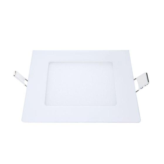 Imagem de Painel LED de Embutir Quadrado POP 12CM 6W 6500K Bivolt Emissão de Luz Branca Avant