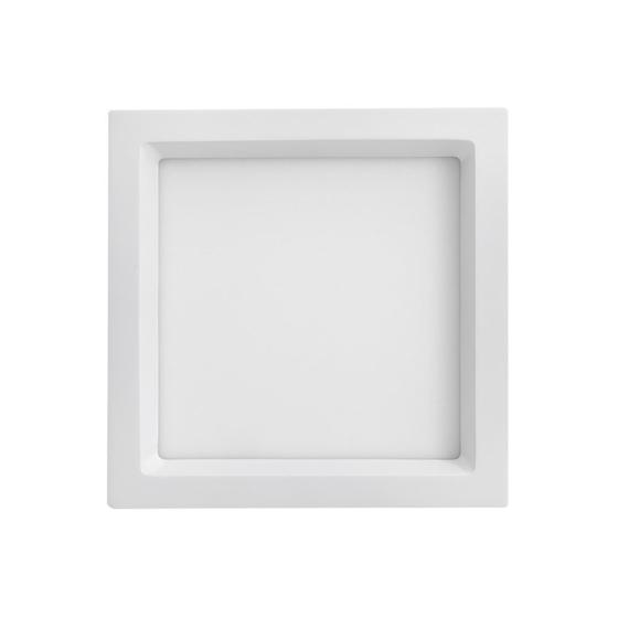 Imagem de Painel LED de Embutir Recuado 20W Luz Branco Neutro 220mm Branco Bivolt Save Energy