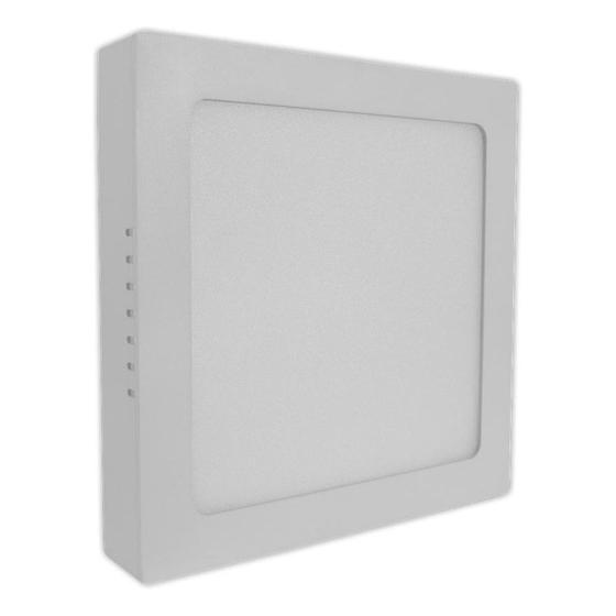 Imagem de Painel LED de Sobrepor 24W Luz Neutra Quadrado Bivolt Empalux