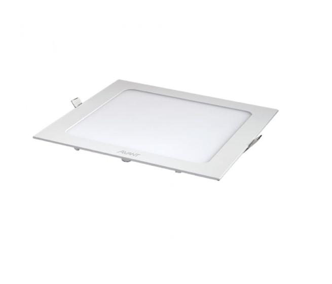 Imagem de painel led embutir/quadrado 30w 3000k avant amarelo bivolt - 858200571