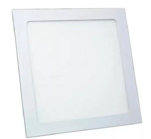 Imagem de Painel Led Plafon 12w Quadrado Embutir 6500k 17x17cm Bivolt