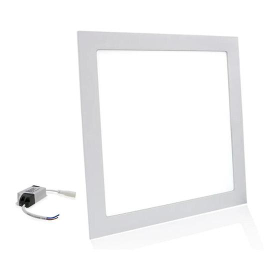 Imagem de Painel Led Plafon Embutir 18w Quadrado 22cm 6500k Bivolt