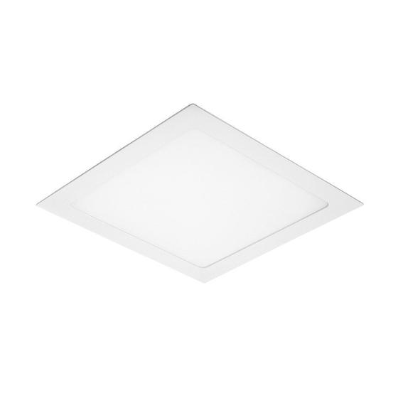 Imagem de Painel LED Plafon Lux Embutir Quadrado - 12w - Branco - Taschibra