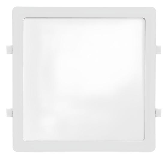 Imagem de Painel LED Play ABS Embutir Quadrado 24W 6.500K Branco