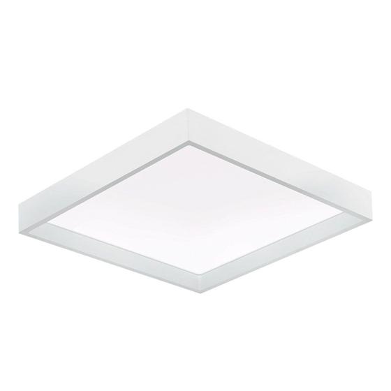 Imagem de Painel LED Sobrepor 28W 4000K 2900LM Recuado Quadrado Branco 35CM Bivolt Stella