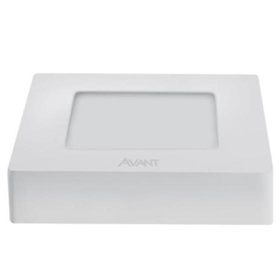Painel LED sobrepor quadrado 6W 3000K bivolt Avant Menor preço em Painel LED sobrepor quadrado 6W 3000K bivolt Avant