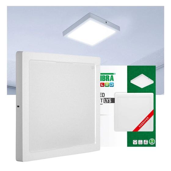 Imagem de Painel Led Taschibra 24w Lys 6500k Quadrado Sobrepor