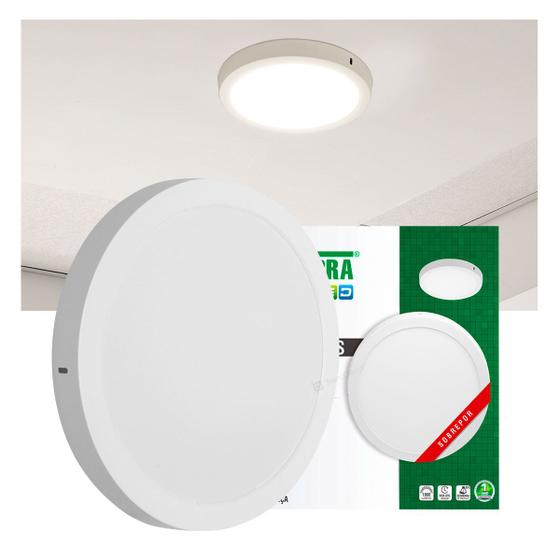 Imagem de Painel LED Taschibra Lys 24W Redondo Sobrepor