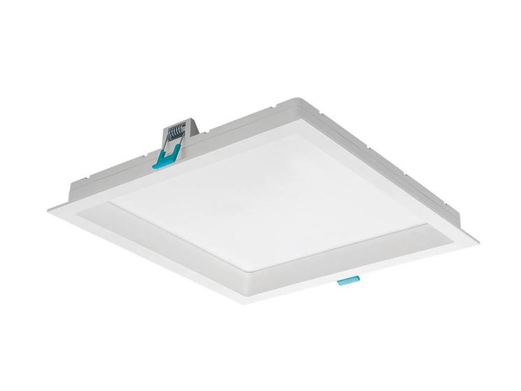 Imagem de Painel Luminária Deep Embutir 26,2x26,2cm Branco Led 24W Bivolt Stella