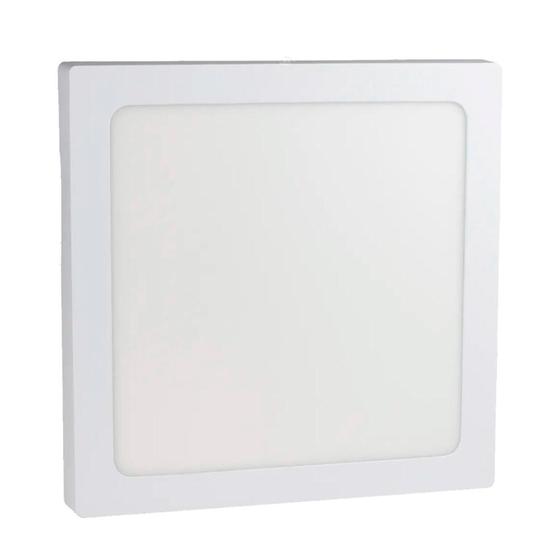 Imagem de Painel Luminária Plafon Sobrepor LED Quadrado 24w 6500k - Economax