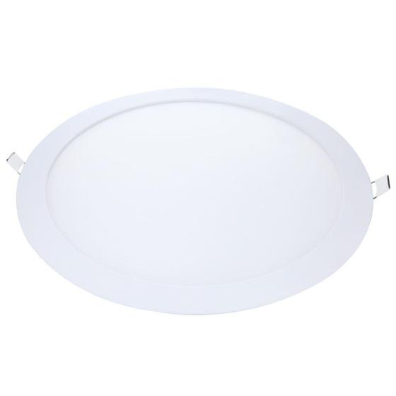 Painel Luminaria Pop Embutir Redondo 24W Bivolt 6500K Avant Painel