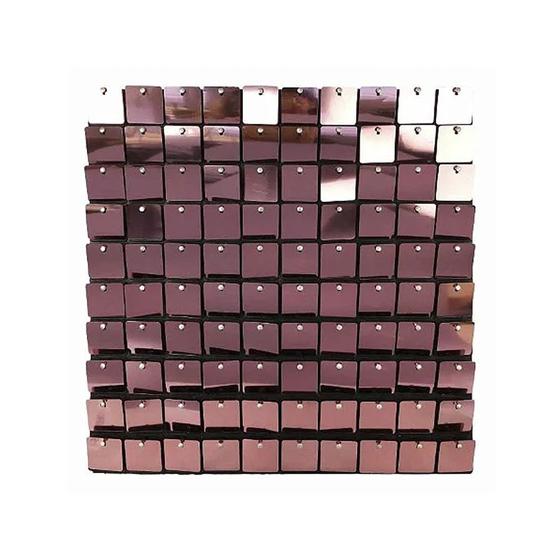 Painel Metalizado Shimmer Wall Rose Gold - 1 unidade - ArtLille - Balão ...